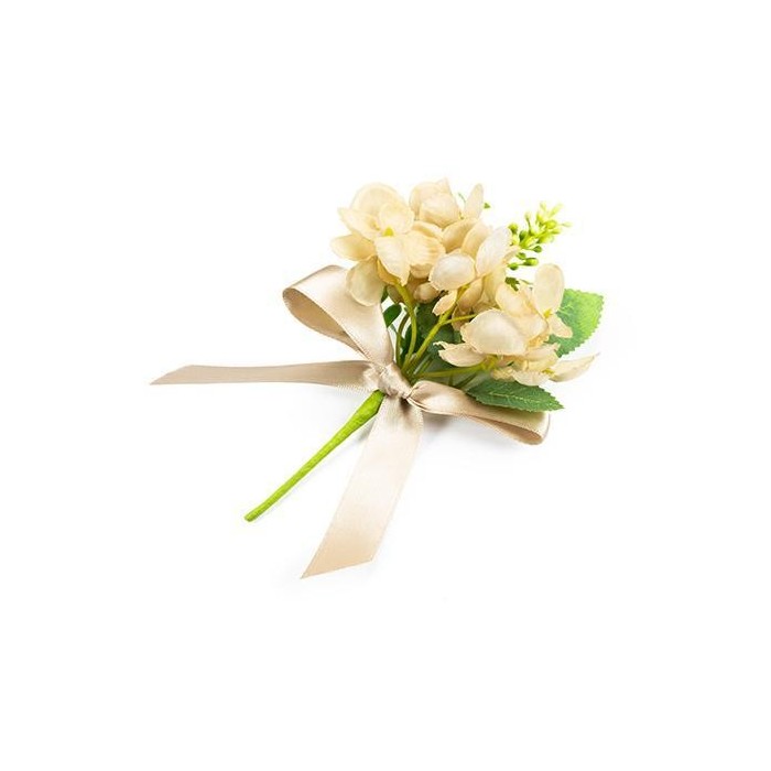 RAMO BOUQUET ORTENSIA BEIGE